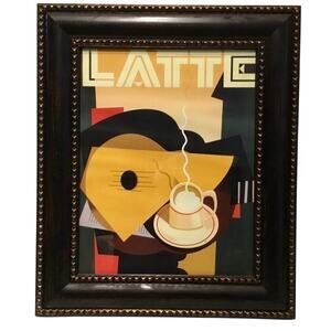 Framed Wall Art - Latte